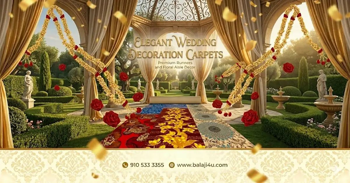 Wedding Flower Decoration Carpet in Rudrapur, Uttarakhand – Trusted Experts for Luxury Wedding Décor